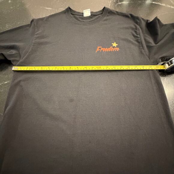 Crazy Shirts Hawaii Original Men's Graphic Tee - Palm Trees USA Flag black Med - Picture 12 of 12